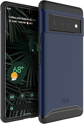 TODIA DUAL SHIELD, Military quality antichoc protection shell, fine and durable, for Google Pixel 6 Pro (2021) (Indigo Blue).. DIAYTAR NIGERIA: Where every purchase is affordable and delivery is always within a week.