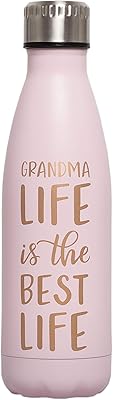 Bottle of stainless steel water Bearhead Grandma, BPA without BPA, best accessory for Mother's Day, travel bottle, pink, 17 oz.. Discover endless possibilities with DIAYTAR NIGERIA's vast e-commerce selection and budget-friendly delivery.