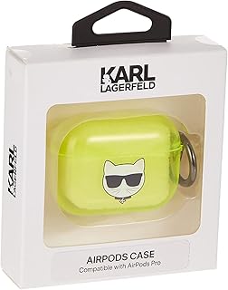 TPU CG CGOST CG MOBILETTE Flow Design Karl Lagerfeld for Apple AirPods Pro - Yellow, Clap.. Quality and convenience delivered — shop DIAYTAR Nigeria now.