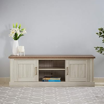 TV cabinet Bas Angelic Home Box with 2 doors, dimensions 155 x 45 x 55 cm.. DIAYTAR NIGERIA delivers satisfaction with every purchase through our affordable and reliable service.