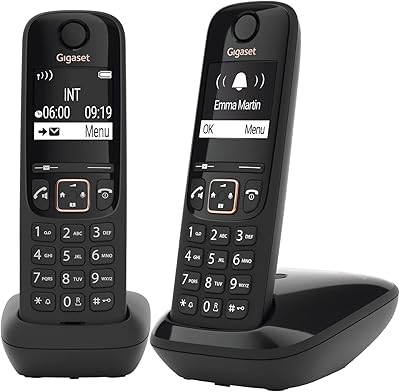 Gigaset wireless mobile phone from allrounder duo with large screen.. DIAYTAR NIGERIA makes quality accessible to all with our affordable prices and quick delivery service.