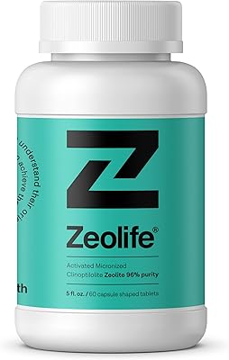 A bottle of Zeolife 96% Ultra Pure, zeolite, 60 capsules.. Shop smarter, not harder with DIAYTAR NIGERIA - thousands of products at your fingertips with affordable delivery.