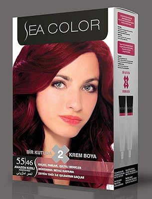 Permanent dye Sea Color - Amazonian red.. DIAYTAR NIGERIA: Where countless products meet affordable prices and reliable nationwide shipping.