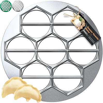Machine manufacturing machine - Aluminum mold for Vareniki and ravioli - Metal mold for pelmeni Russian vareniki ravioli - Machine for the manufacturing of dumplings and ravioli - Vareniki ravioli form pierogi - 1306476.. DIAYTAR NIGERIA: Where quality meets affordability, with thousands of products delivered in less than 8 days.