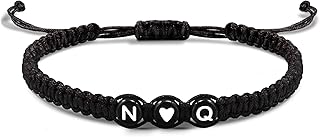 Initial bracelets for women and men gifts for girlfriend boyfriend I love you her best.. DIAYTAR NIGERIA brings satisfaction with every purchase through affordable prices and prompt shipping.
