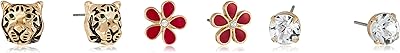 Set of Aldo Caldan earrings for women 3 pieces color.. DIAYTAR NIGERIA delivers affordability and convenience to your doorstep within 8 days of purchase.