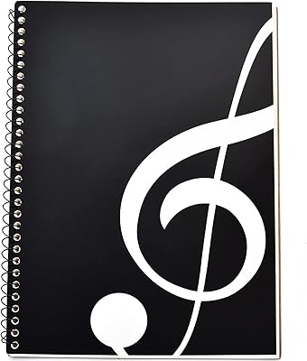 Virgin paper music book to write musical manuscripts with 50 pages 26 x 19 cm (music book).. DIAYTAR NIGERIA: Bridging the gap between consumers and quality products with affordable nationwide shipping.
