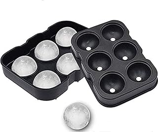 Cube mold Round ice ball 6 holes hockey on silicone ice cream.. DIAYTAR NIGERIA delivers happiness in 5-8 days with our affordable and diverse product range.