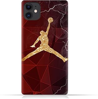 Mobile phone case in thermal polyurethane for Apple iPhone 11 with Jordan Player design.. DIAYTAR NIGERIA delivers more than products - we deliver affordable shopping satisfaction nationwide.