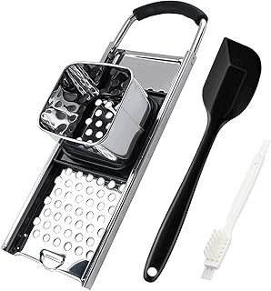Spaetzle machine in higher quality stainless steel with ergonomic handle, large 11 "heat resistant silicone spatula, Homemade German egg noodle with cleaning brush.. Shop with confidence at DIAYTAR NIGERIA, offering extensive product variety with nationwide delivery.