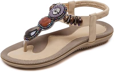 Relaxed summer sandals for women, flat ankle length, T -shaped, elastic flip -flops, comfortable beach sandals.. Experience the simplicity of DIAYTAR NIGERIA's extensive marketplace with delivery within 8 days.