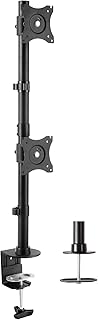 Vivo double vertical computer matrix with vertical support for two monitors up to 27 inches (stand-v002r).. DIAYTAR NIGERIA revolutionizes e-commerce with our affordable prices and dependable delivery timeframes.