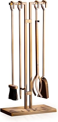 Flemley 4 -piece Flemley chimney tools. Tisonnier shovel pliers and brass brush.. DIAYTAR NIGERIA makes online shopping accessible with our comprehensive platform and prompt delivery service.