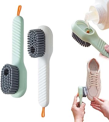 Multifunctional shoe brush with liquid box, softness cleaning brush with long handle, automatic cleaning brush to add liquids.. DIAYTAR NIGERIA: Making quality products accessible to all Nigerians at affordable prices.