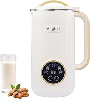 Automatic walnut milk machine, Anyfeel 20oz drinking machine without dairy -based/oat/almond/soybean/vegan juice - Plant cow's machine with warm support function and 18 hours late.. Shop with confidence on DIAYTAR Nigeria — quality products and timely delivery.