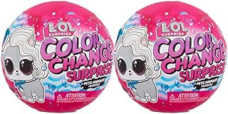 Set of 2 exclusive lol surprise with 6 surprises including an outfit, accessories and a changing color ball - Collecting doll toy, children's gift, toys for girls and boys aged 4, 5, 6, 7 years and over.. DIAYTAR NIGERIA: Nigeria's answer to affordable online shopping with reliable 5-8 day delivery guarantee.