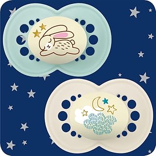 The original night pacifier 12 months and more (2) Baby lollipop.. Discover shopping simplified with DIAYTAR NIGERIA's comprehensive platform and reliable 5-8 day shipping.