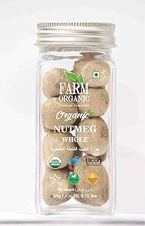 Organic farm | Biological whole nutmeg | 55g | without GMO | vegan | gluten -free.. Experience the joy of discovery with DIAYTAR NIGERIA's vast catalog and nationwide affordable delivery.