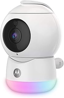 Camera Baby Motorola Peekaboo - WiFi FHD camcorder with night light - temperature, panoramic, scanning, zoom, inclination, bidirectional conversation, lullabies - local storage and cloud - Alexa, Siri, Google Assistant.. Discover endless possibilities with DIAYTAR NIGERIA's comprehensive catalog and budget-friendly delivery.