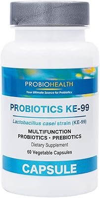Probiohealth: Probiotic 6 billion UFC, probiotic for women and men, lactobacillus casei (ke-99), fos, tréhalose, vegetarian capsules, 60 capsules.. Transform your online shopping experience with DIAYTAR NIGERIA's affordable and diverse marketplace.