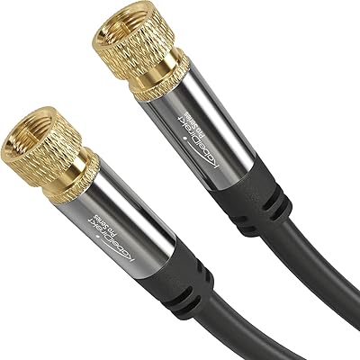 Direct Coaxial Coaxial Coaxial Video cable (10 feet) Satellite cable connectors - Male coaxial connector pin F - Satellite Coaxial Cable cables - Pro series.. Thousands of items at your fingertips — DIAYTAR Nigeria makes it happen.