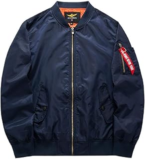 Large size jacket for men, upright collar, fashionable aviator jacket, relaxed outdoor clothes, men's coat, baseball jackets.. Experience shopping without stress at DIAYTAR NIGERIA's comprehensive and budget-friendly platform.