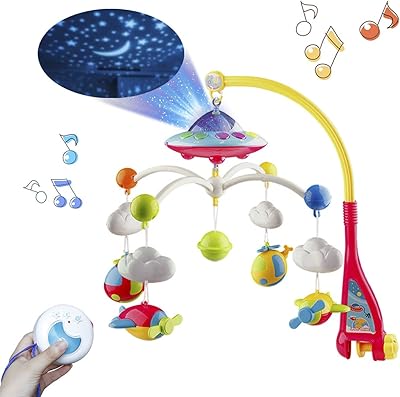 Mini portable musical toy for todo cradle with lights and music, star show function, cartoon rattle, remote-controlled music box with 108 melodies, sleeping toy for newborn.. DIAYTAR NIGERIA transforms dreams into deliveries with our affordable prices and 5-8 day shipping.