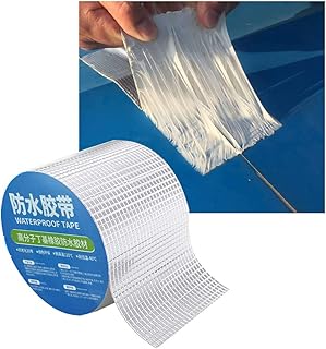 Aluminum leaf butyl ribbon, 2-inch 16.4 feet professional ribbon, Super waterproof self-adhesive ribbon for kitchen, bathroom, home roof repair materials.. No delays, no drama — just fast, affordable shopping with DIAYTAR Nigeria.