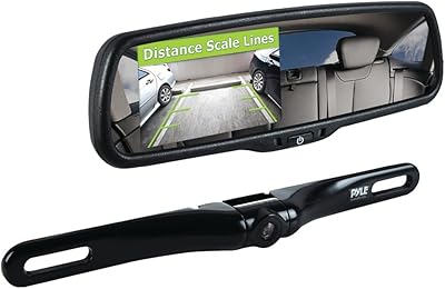 Pyle rear back camera back surveillance with distance and parking lines.. DIAYTAR NIGERIA: Your trusted marketplace that combines variety, affordability and reliable shipping.