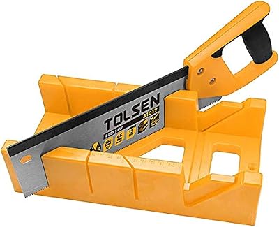 Tolsun tab box and precision saw with patented Grepro handle and carbon steel blade 13TPI 300 mm [12 inch].. Quality and convenience delivered — shop DIAYTAR Nigeria now.