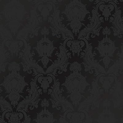 Removable floral wallpaper Team Pepper Black Damsel, 20.5 "x 16.4 ', made in the United States.. DIAYTAR NIGERIA brings affordable shopping to your fingertips with reliable delivery in less than 8 days.