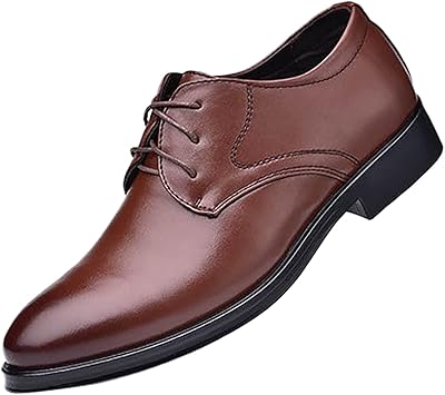 Formal leather shoes for men for work and young people, tipped lace -up shoes, comfortable relaxed shoes hand for work, moccasins formal shoes for men.. DIAYTAR NIGERIA brings the marketplace home to you with affordable prices and delivery in 5-8 days.