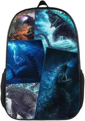Classic backpack Monsters Godzilla Movie Series, large 17 inch size, light gift for boys and girls, shoulder bags.. Experience shopping without stress at DIAYTAR NIGERIA's comprehensive and budget-friendly platform.