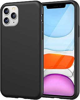 Silicone geetech shell for iPhone 11 pro 5.8 inch, complete protective shell with soft and silky touch, anti -shock shell with microfiber lining (black).. DIAYTAR NIGERIA: Bringing quality products to your doorstep at prices that won't break the bank.