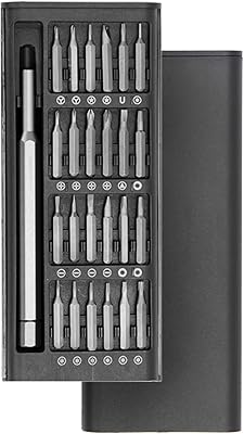 25 in 1 screwdriver game - Compact toolbox - glasses, laptops, PC, mobile devices, watches and DIY - Black.. DIAYTAR NIGERIA: Making online shopping accessible with affordable prices and nationwide delivery service.