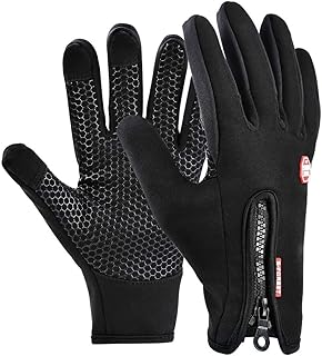 Delfino cycling gloves for men, 1 pair of adjustable fun gloves, waterproof thermal gloves and windbreaker with complete non-slip fingers for cycling and driving.. DIAYTAR NIGERIA: Bringing affordable shopping solutions with a diverse product catalog delivered nationwide.