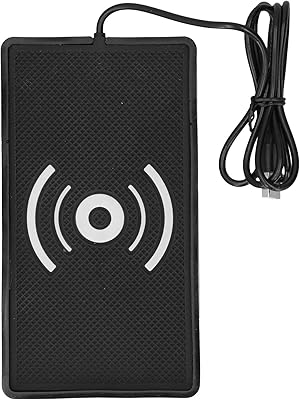 Universal wireless charger 10W for car, fast non -slip load carpet, portable basic support.. DIAYTAR NIGERIA: Empowering Nigerians with access to affordable products delivered within 8 days.