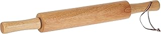 Roller with rotary pastry in prestige wood PR50448 (rotary smoothing tool).. Everything you need is on DIAYTAR Nigeria — just a click away.