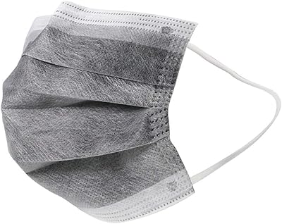 50 multicolored disposable facial protection pieces for adults with 3 -layers against droplets, particles and dust, well breathable for unisex (gray).. Discover the joy of online shopping with DIAYTAR NIGERIA's budget-friendly prices and reliable shipping.