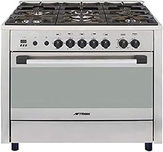 AFTron gas cooker 90 x 60, 5 burners, Afgr9060fsd.. Experience budget-friendly shopping at DIAYTAR NIGERIA, Nigeria's premier online marketplace with quick delivery.