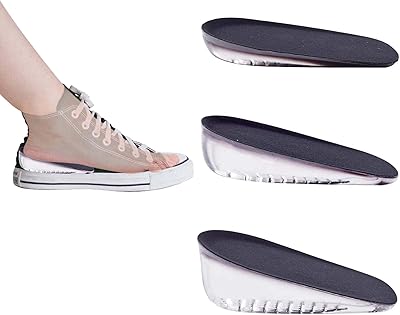 3 pairs of interior soles to increase the height of the heel, invisible inserts for shoes, shock absorption, elastic heel pads, increase in height 1 cm, 2 cm, 3 cm for men and women.. DIAYTAR NIGERIA: Your affordable gateway to thousands of products delivered within a week.