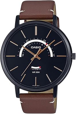 Casio watch with black dial for men-MTP-B105bl-1avdf, black, bracelet.. Shop efficiently with DIAYTAR NIGERIA, offering thousands of products at unbeatable prices delivered promptly.
