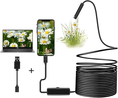 USB Endoscopic Inspection Camera 7 mm 2MP CMOS Snake Endoscope 2 in 1.. Experience the convenience of online shopping with DIAYTAR NIGERIA's reliable 5-8 day delivery service.