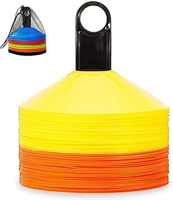 Improved thick disc cones (batch of 20) football with transport and support bag.. Enjoy the simplicity of shopping with DIAYTAR NIGERIA, offering vast choices delivered in just 5-8 days.