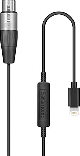 XLR cable to Lightning 19.7 feet/6 m, Microphone interface cable Saramonic XLR female to Apple Lightning for iPhone and iPad (LC-XLR).. Experience hassle-free shopping with DIAYTAR NIGERIA's user-friendly platform and prompt delivery service.