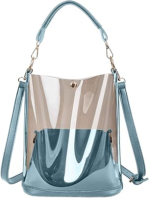 Transparent female strap bag An elegant PVC beach bag.. Discover the perfect shopping balance at DIAYTAR NIGERIA with competitive prices and prompt delivery.