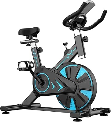 Cycling bicycle in the Silent EXERCISE Bike at training by stationary belt with steering wheel.. DIAYTAR NIGERIA provides endless shopping possibilities with affordable prices and prompt delivery service.