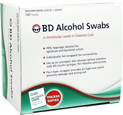 Alcoholic pads PD 100 pieces per package (package of 12).. Explore limitless products on DIAYTAR Nigeria — at the lowest prices.