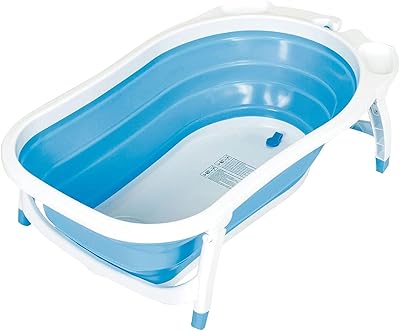 Foldable bathtub for blue children.. Experience shopping satisfaction with DIAYTAR NIGERIA's vast selection and budget-friendly delivery options.