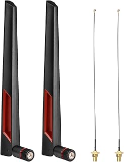 WiFi Superbat 8DBI 2.4 GHz 5.8 GHz antenna antenna RPSMA Double band + 15 cm U.FL/IPEX to RP-SMA PIGTAIL for mini wireless routers, Office PC, REPER, DRONE FPV UAV 2.. DIAYTAR NIGERIA: Where shopping dreams come true with budget-friendly prices and nationwide shipping.